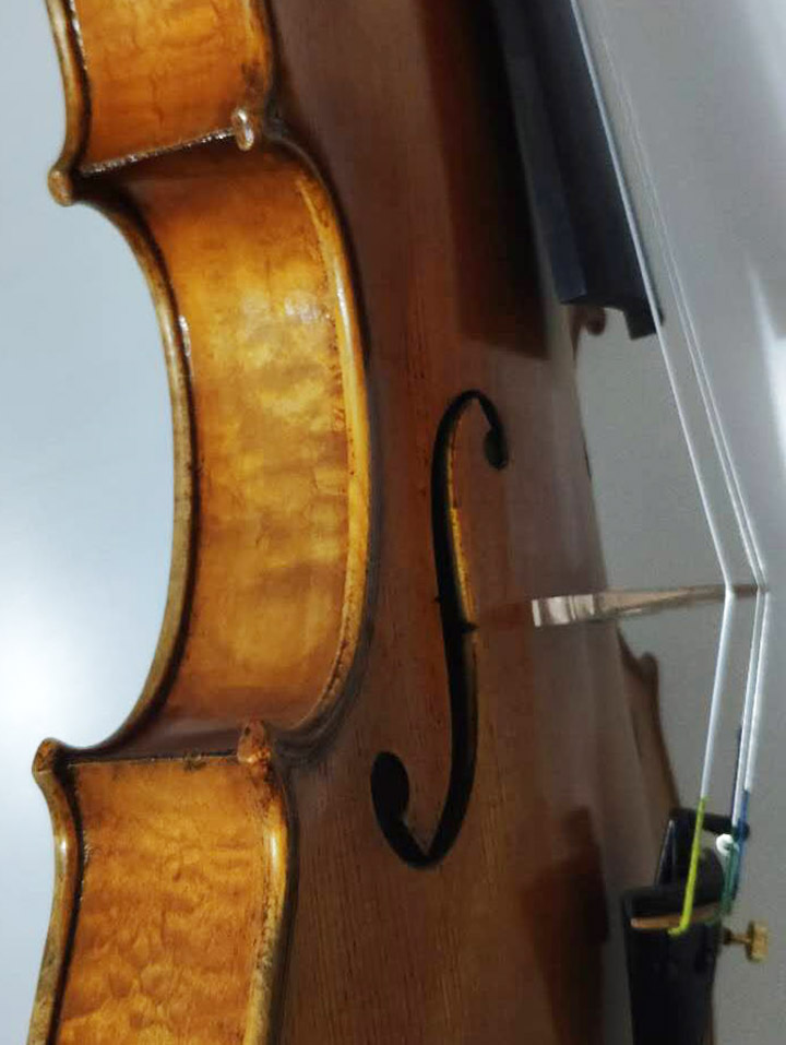 /4成人歐料旋切花紋琴"